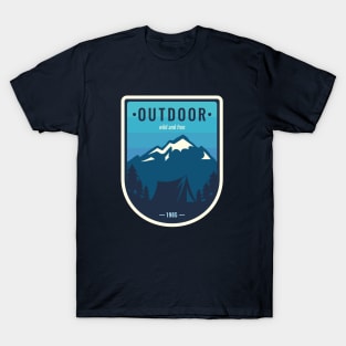 outdoor by trumpkins design T-Shirt